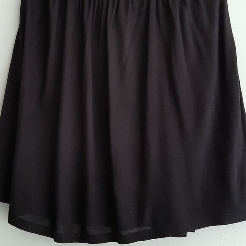 UNITED COLORS OF BENETTON | Italy Pull-on Mini Skirt w/ Pockets Black Sz S - Picture 7 of 10